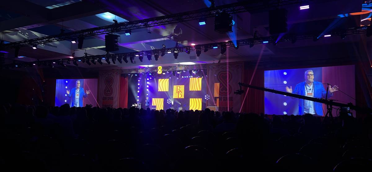 Corporate general session, live show